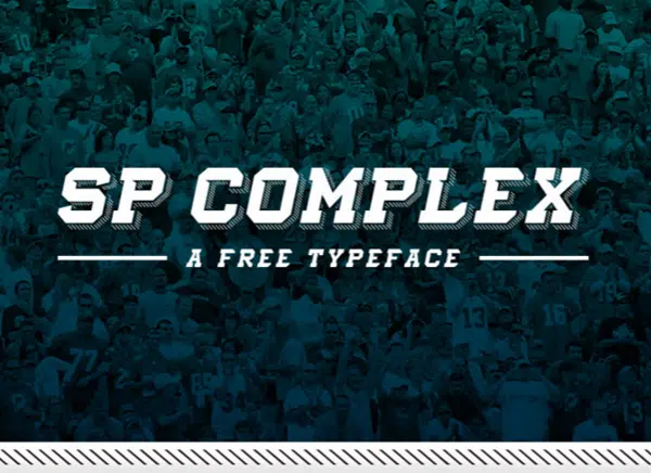 SP Complex Typeface
