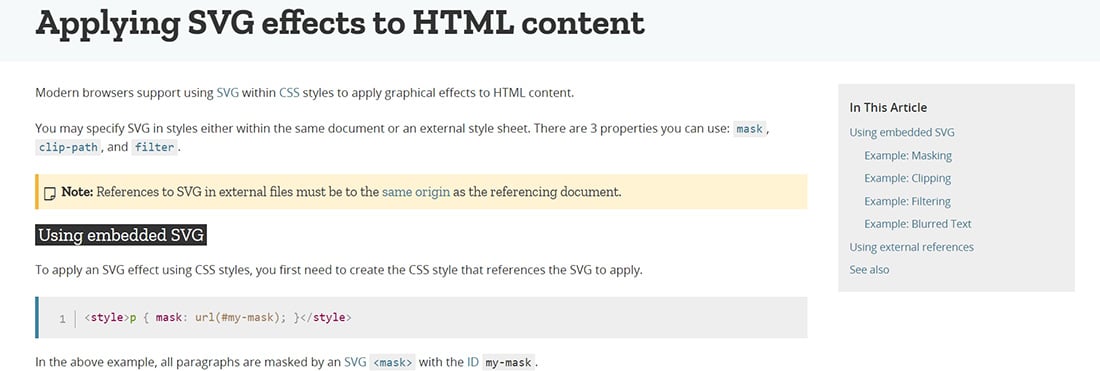 Applying SVG effects to HTML content - SVG _ MDN