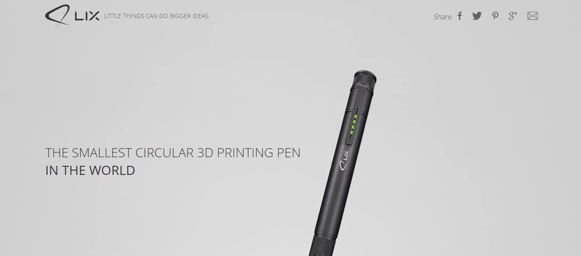 LIX---The-smallest-3D-printing-pen-in-the-world