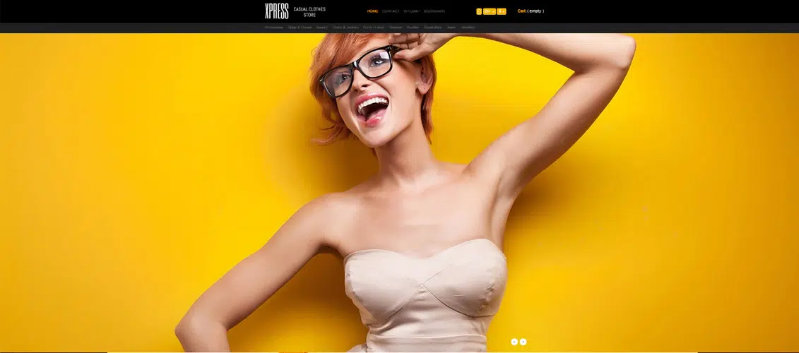 XPRESS Yellow Website Designs