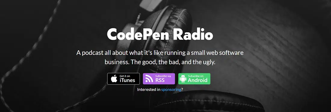 CodePen Radio CodePen Blog