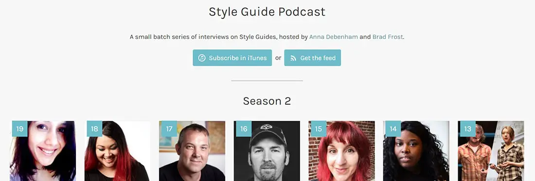 Style Guide Podcast