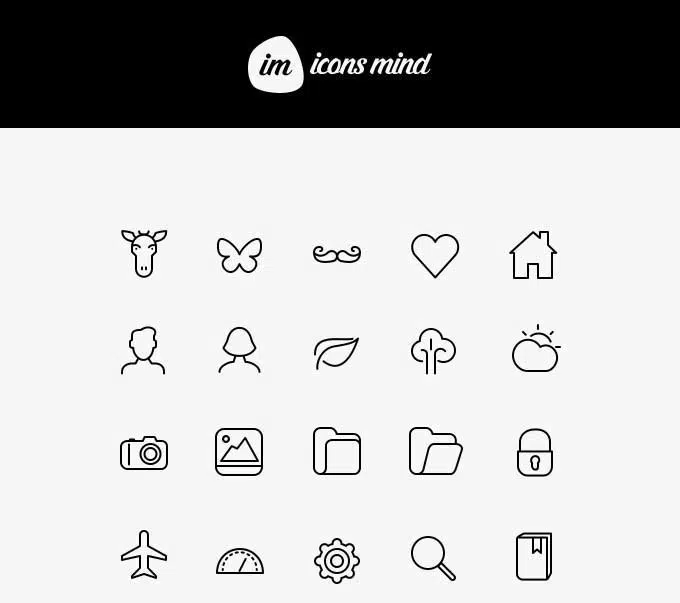 iOS Android Line Icons