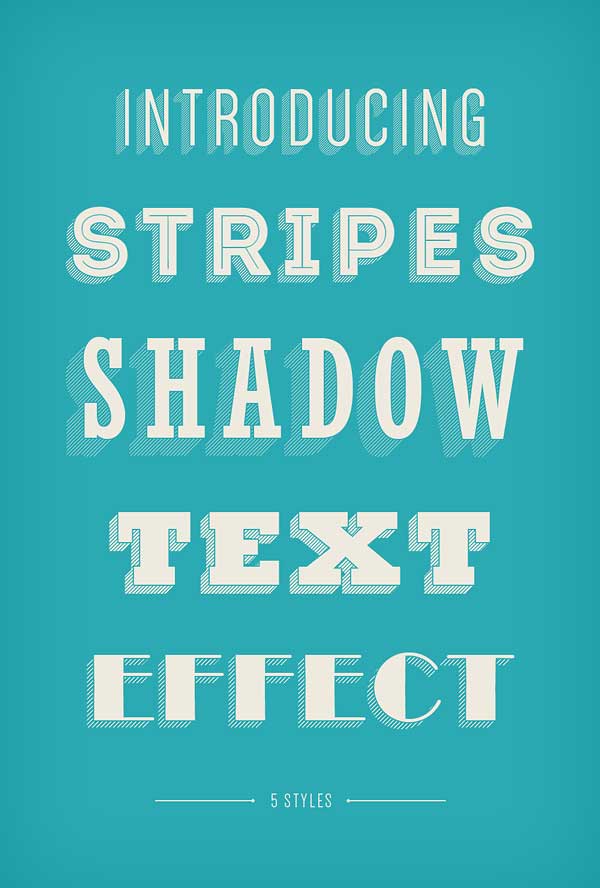 26-Stripes-Shadow-Text-Effect