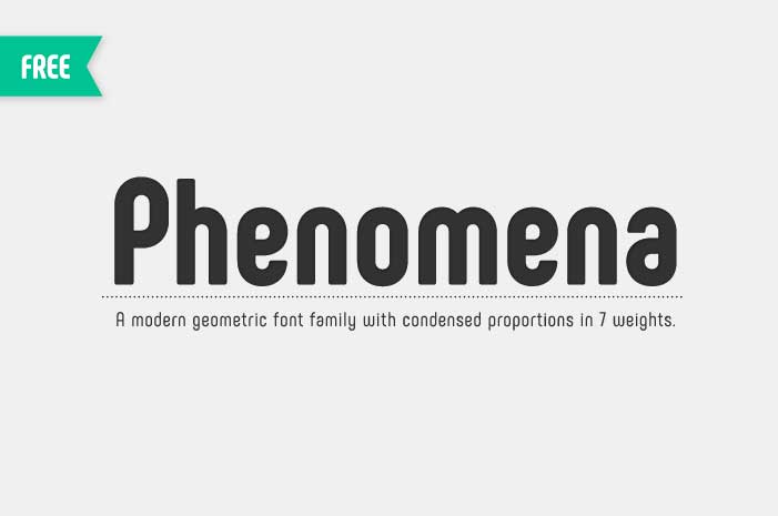 3 Phenomena font