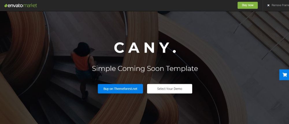 Cany Coming Soon Template