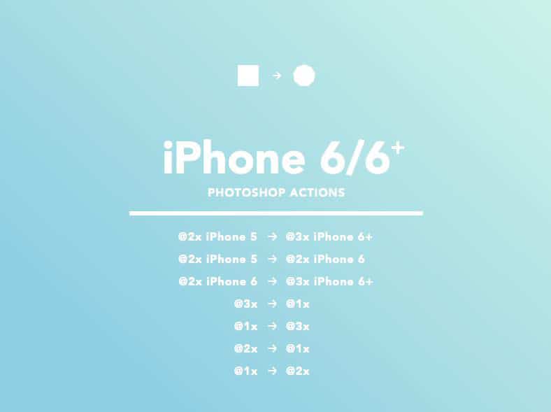 photoshop actions for ios