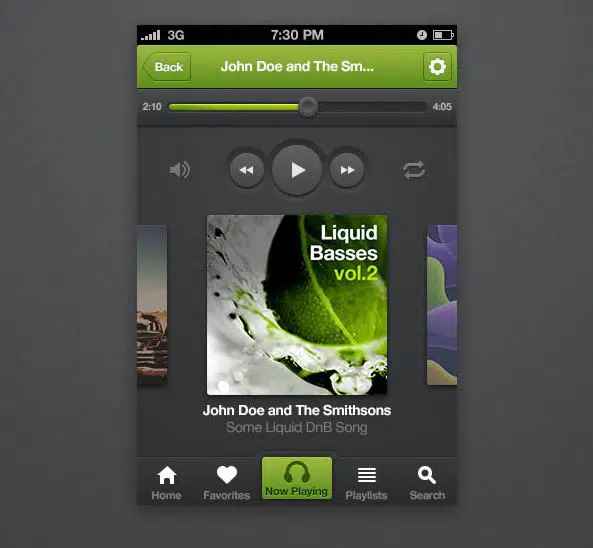 how-to-design-an-iphone-music-player-app-interface-with-photoshop