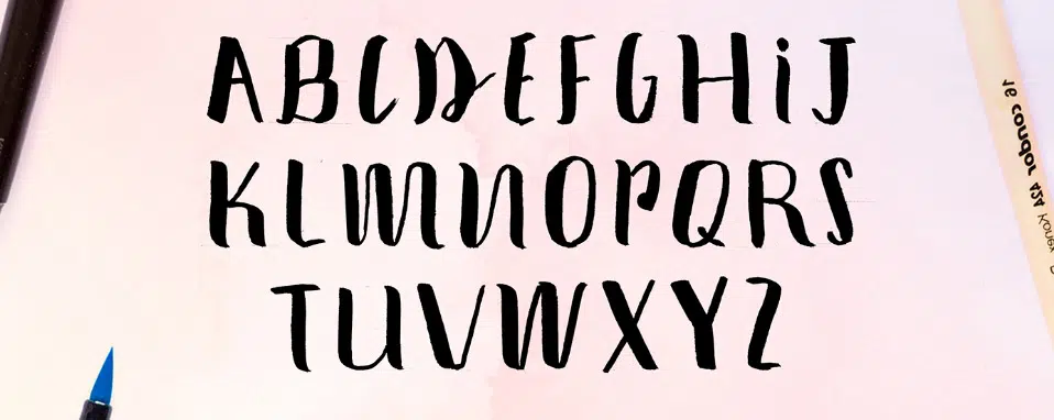 Dallegrave Free Brush Typeface on Behance