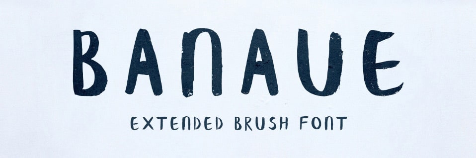 Banaue Extended Brush Font on Behance