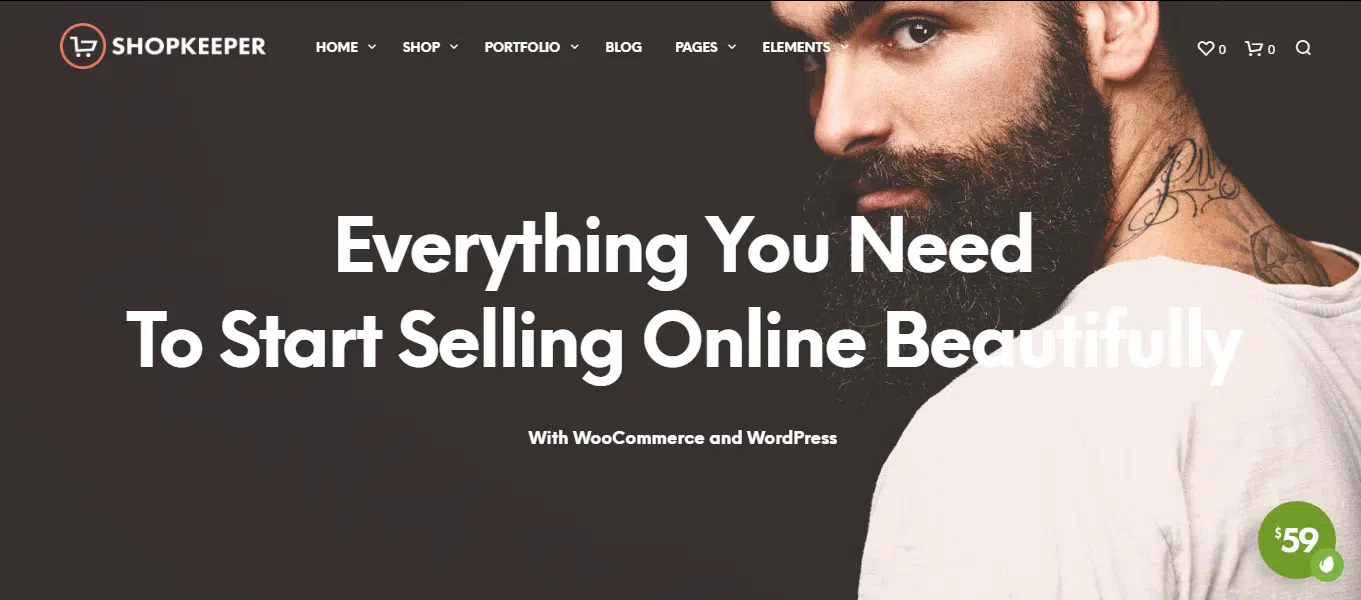 Shopkeeper - eCommerce WP Theme for WooCommerce Preview - ThemeForest