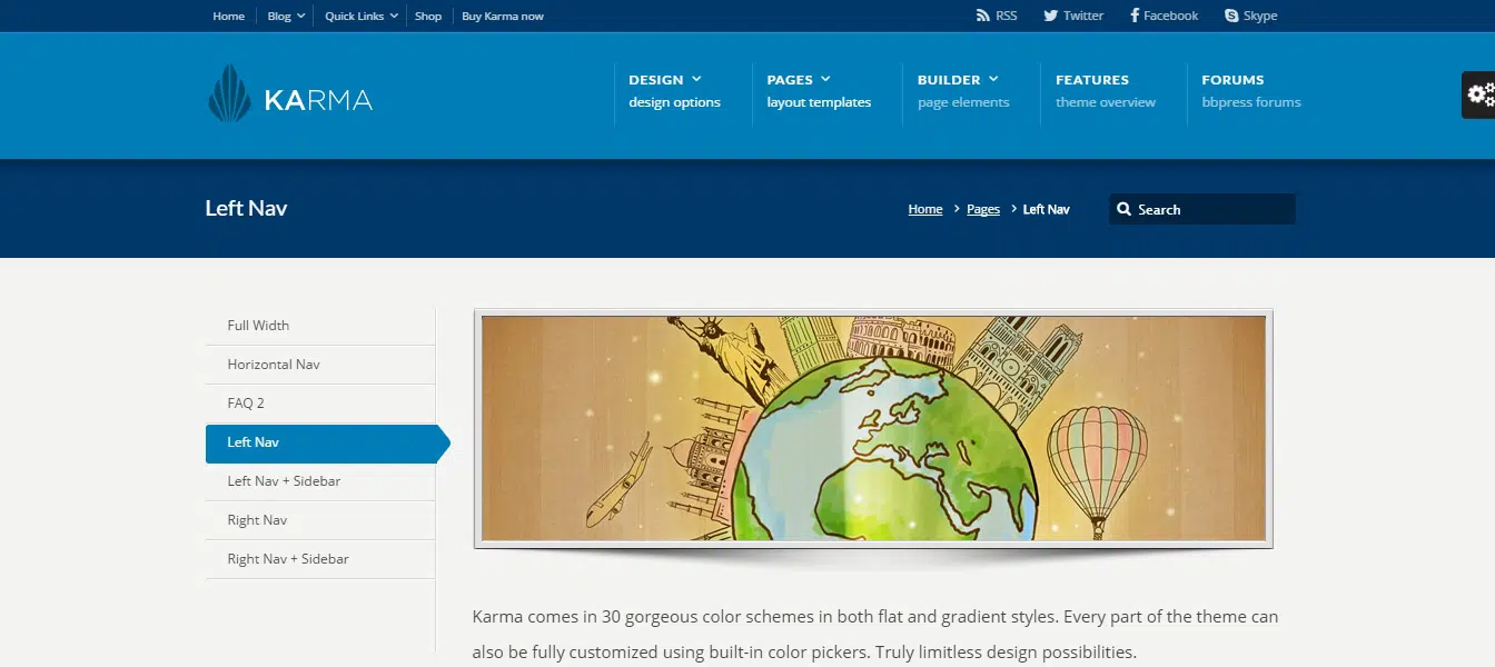 Karma - Responsive WordPress Theme Preview - ThemeForest