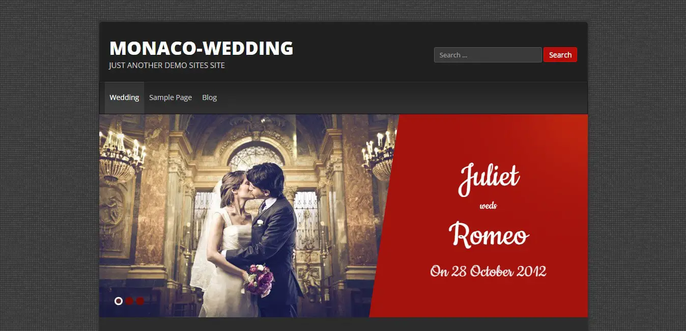 monaco wedding _ Just another demo Sites site