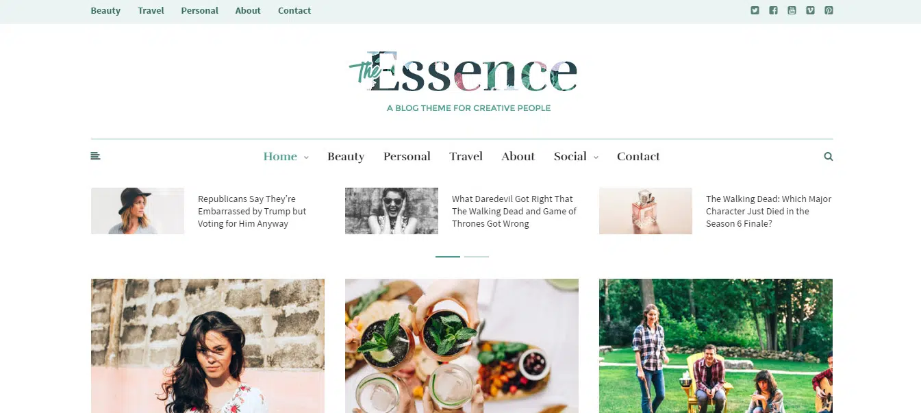 MeridianThemes Preview _ The Essence Theme