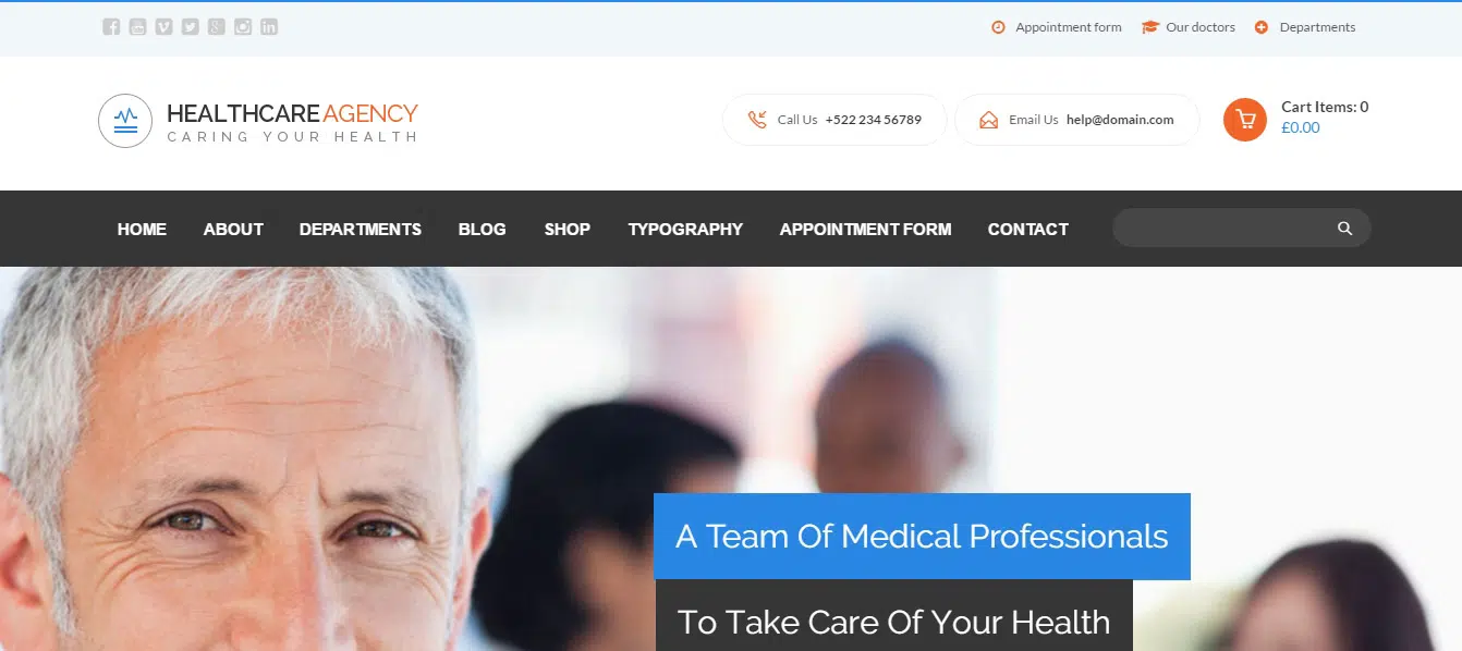 Healtcare medical, health clinic Preview ThemeForest