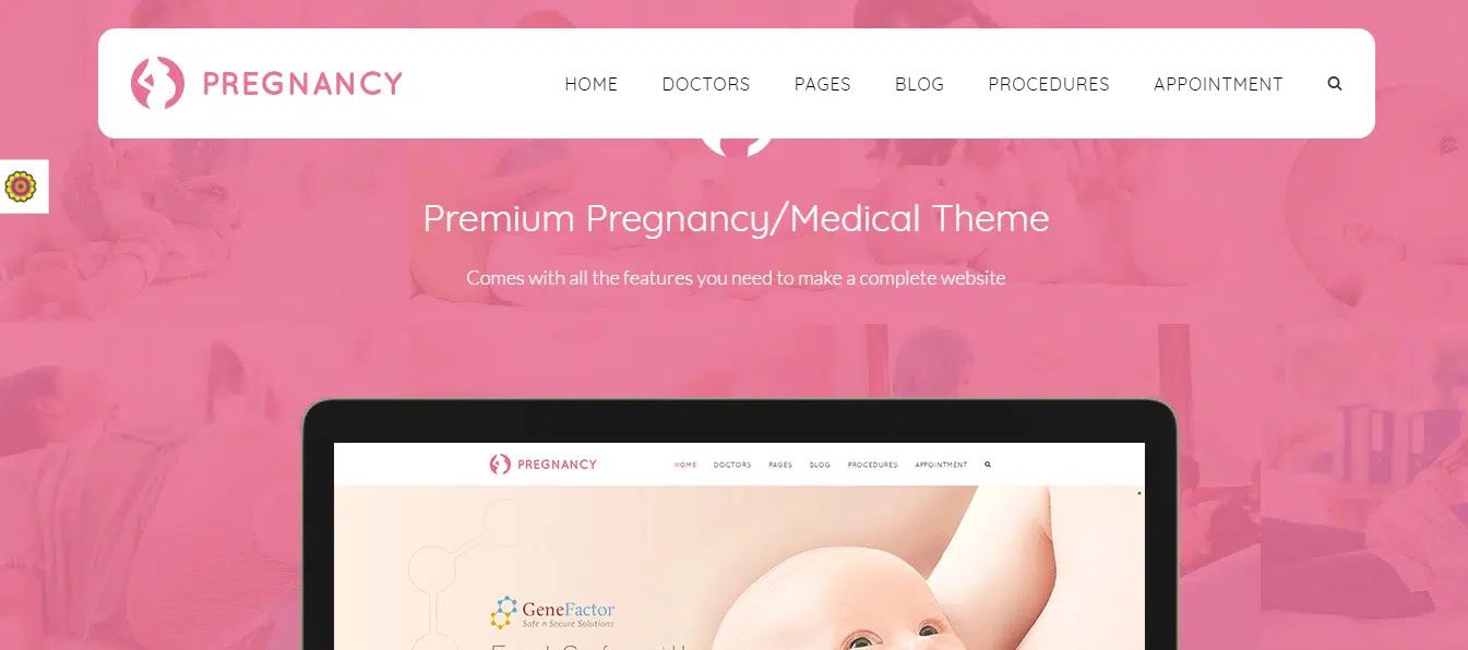 Pregnancy Medical Health, Medical, Gynecologist Theme Preview ThemeForest