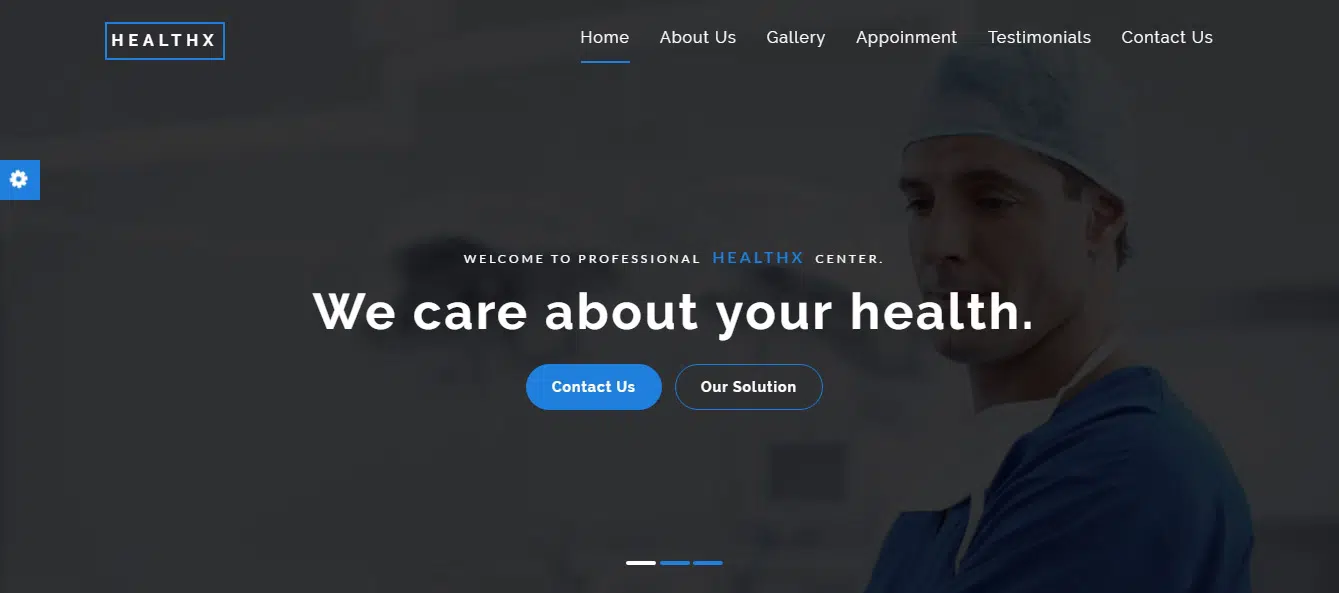 Healthx Health and Medical Template Preview ThemeForest