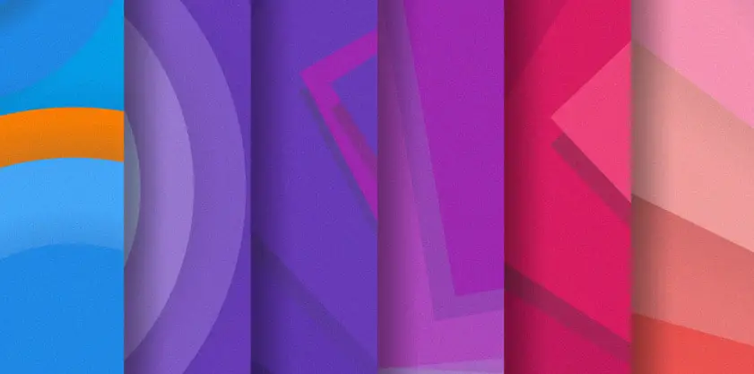 New free set of 30 material design backgrounds
