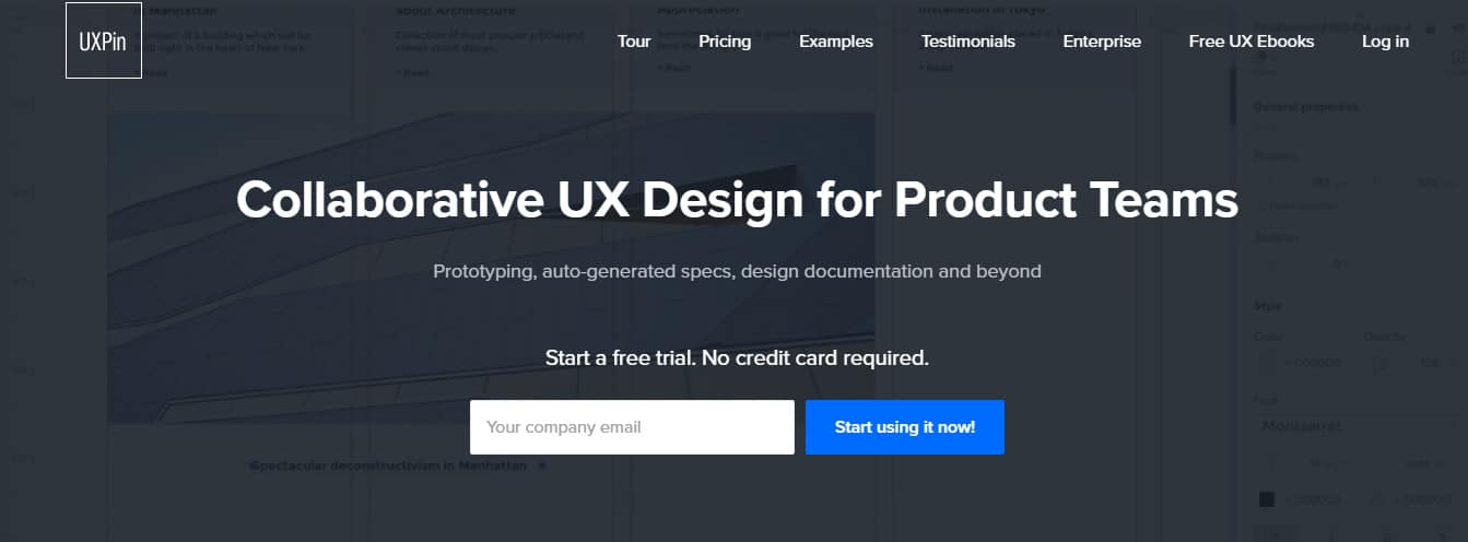 UXPin - UX Design, Wireframing Tools, Prototyping Tools