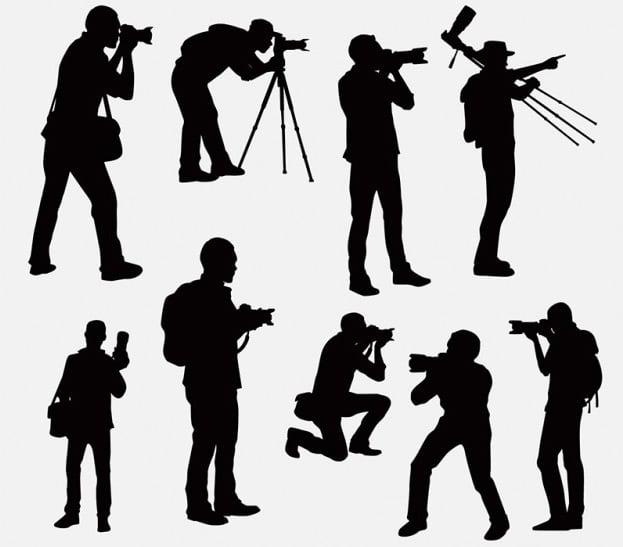 Photographer-silhouettes-in-different-positions-Vector-_-Free-Download