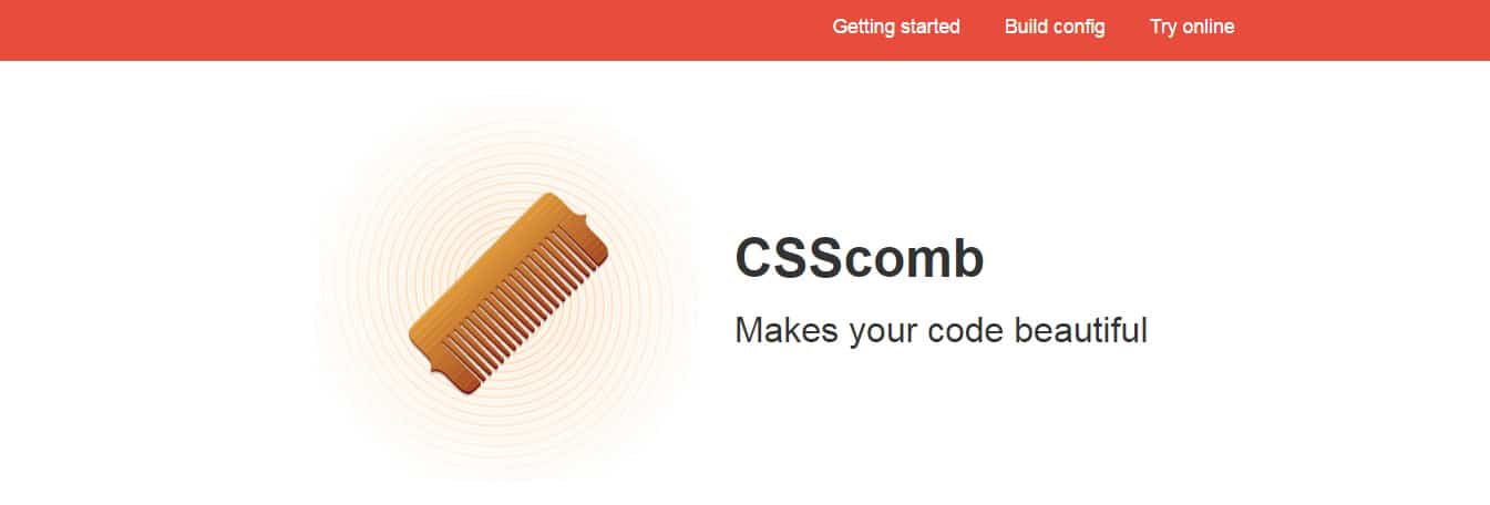CSScomb Makes your code beautiful