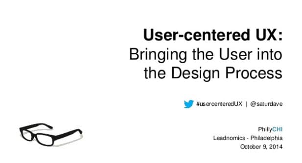 User centered UX Bringing the User into the Design Process