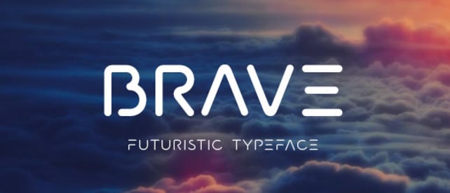 Brave Typeface by sunnytudu _ GraphicRiver