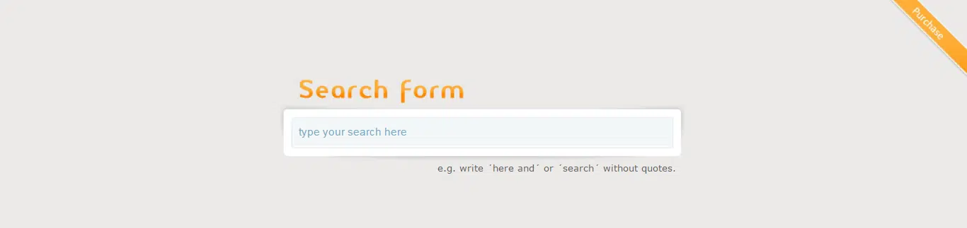 Ajax search form