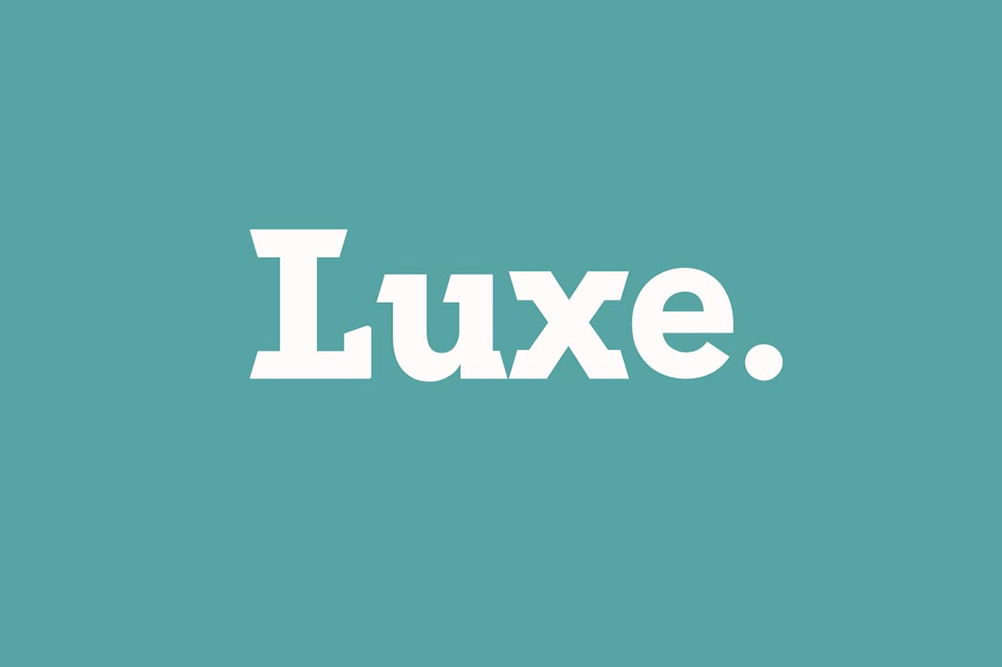 Luxe Typeface