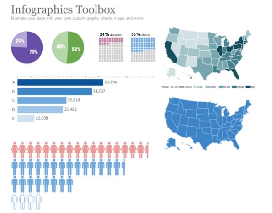 Infographics Toolbox Google Drawings