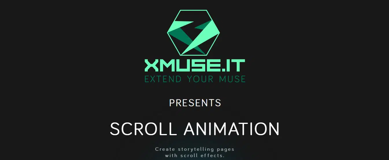 scroll animatios Products Muse Widgets