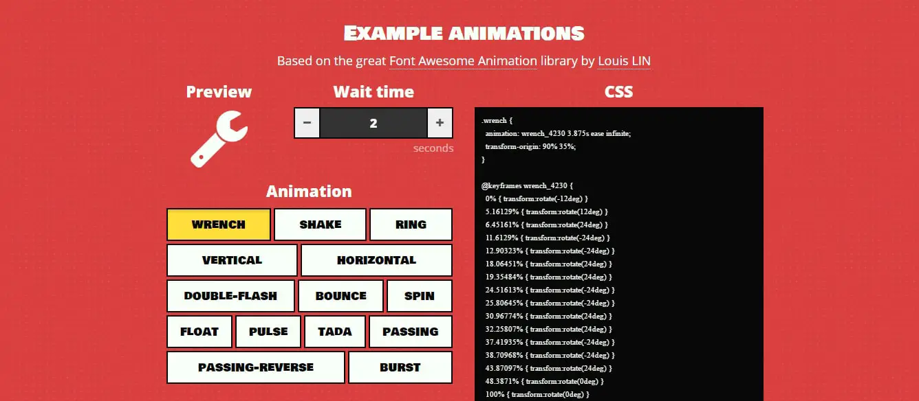 WAIT!-Animate Web Animation Tools