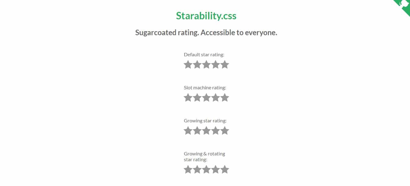 Starability---Accessible-rating-system-demo