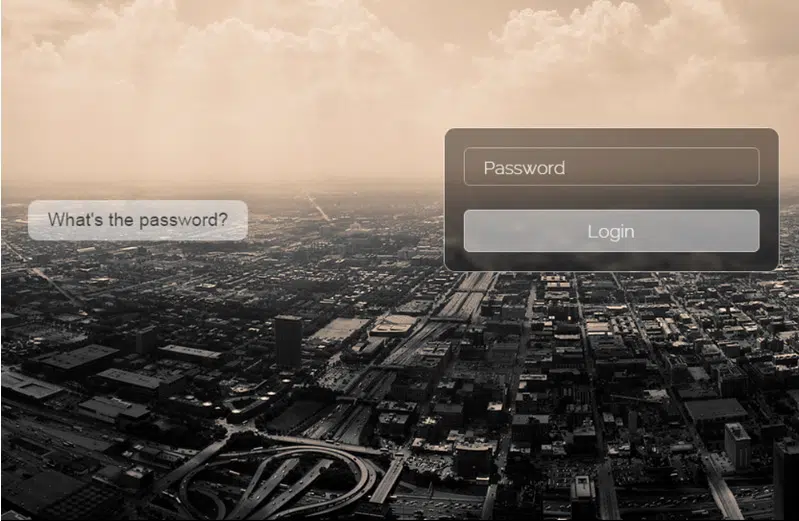 Password Protected Form design