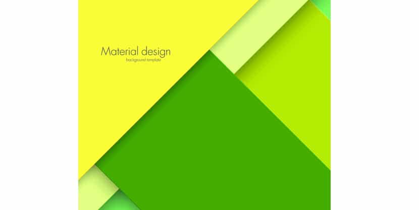 Colored Modern Material Design Vector Background