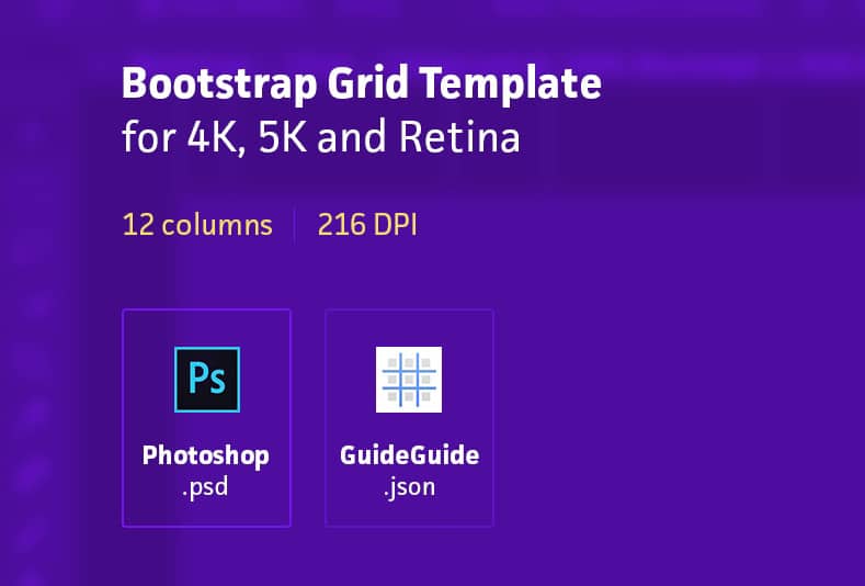 Bootstrap Grid Template