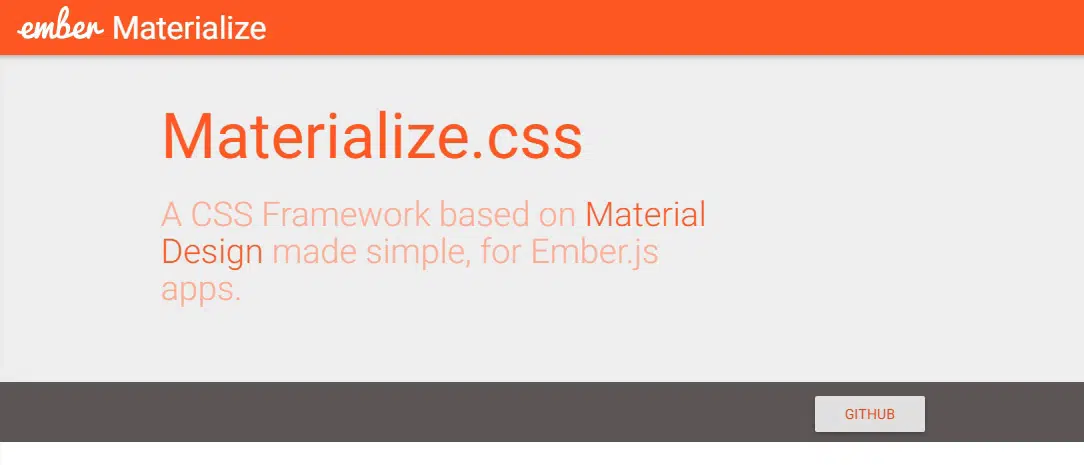 Material design frameworks