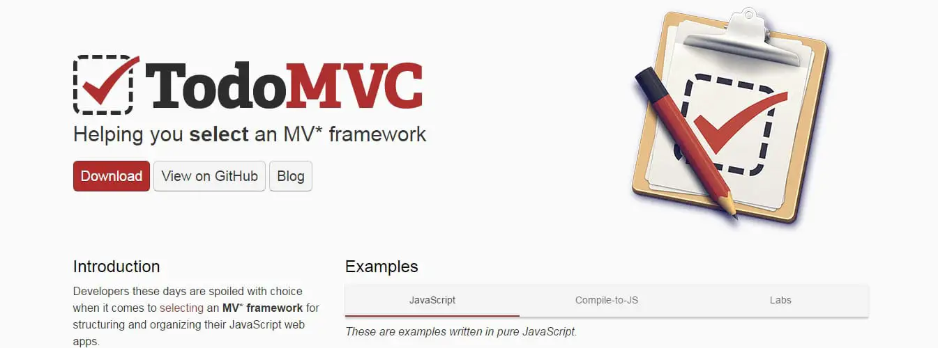 TodoMVC Angular JS Tool for Web Developers