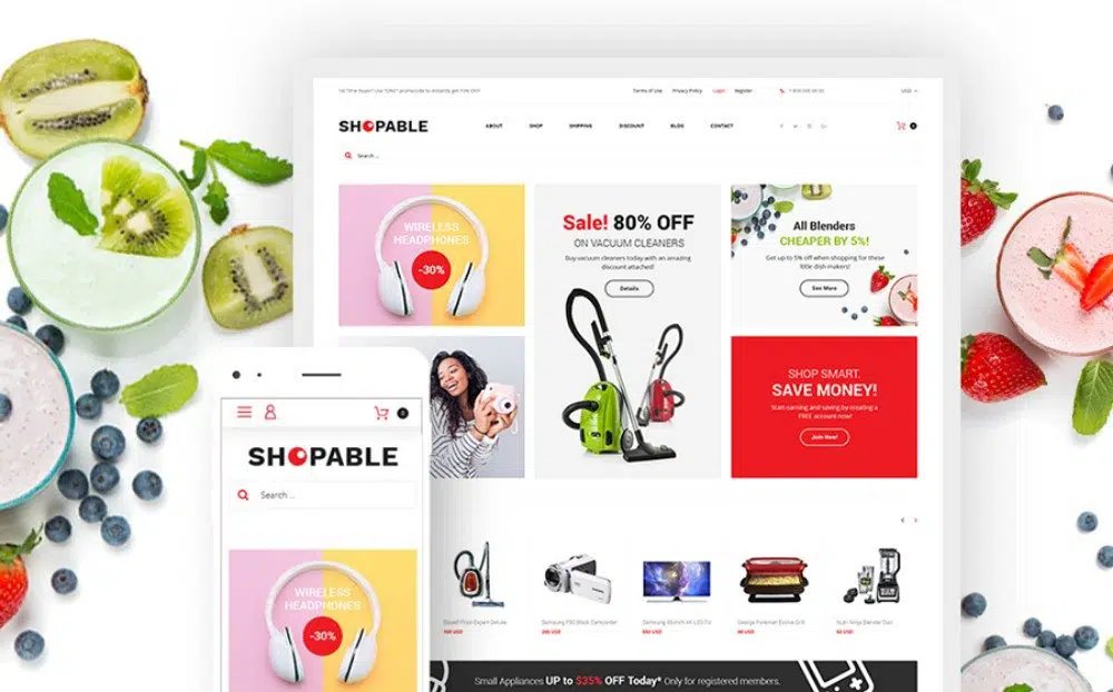 25-Responsive WooCommerce Theme for a Multiconcept Store
