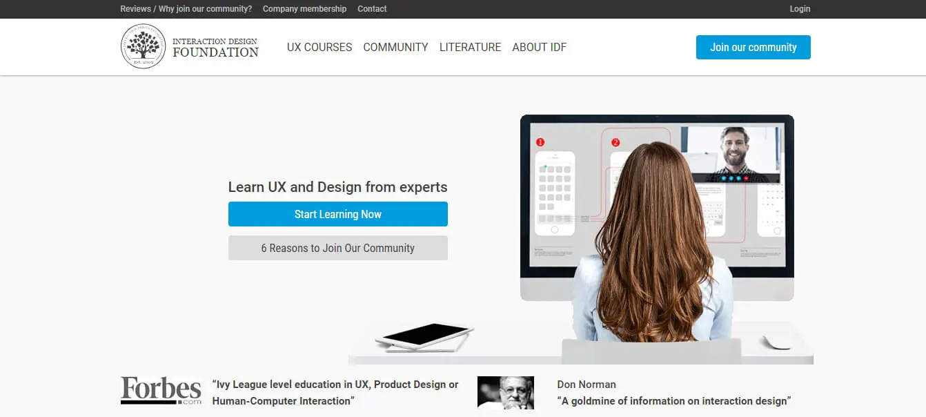 Interaction Design Foundation - UX Courses and Global UX Community