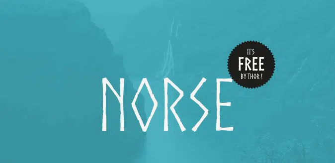 Norse free condensed Font