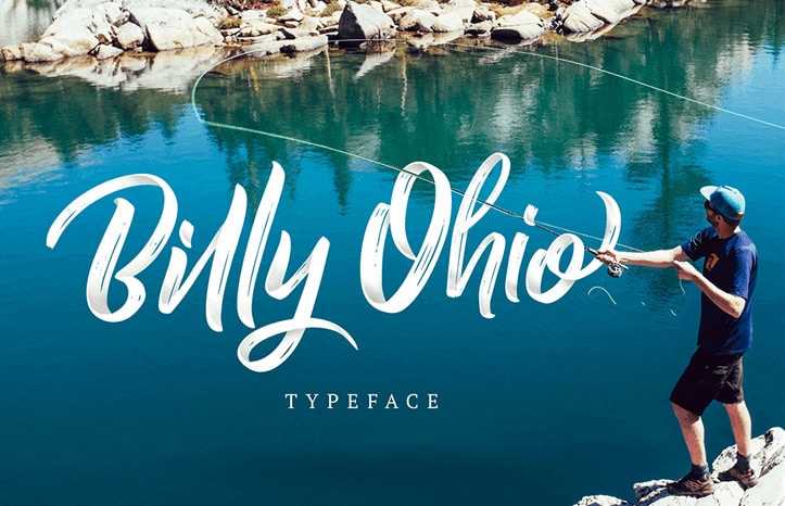 Billy Ohio sports Font