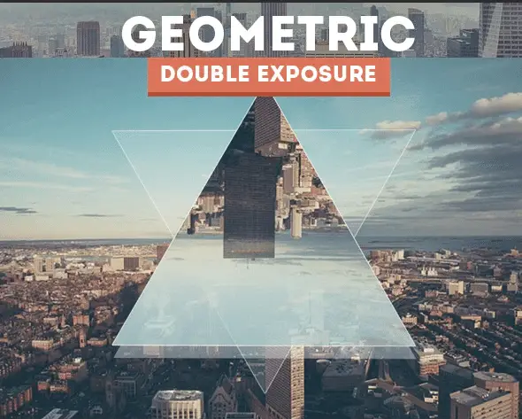 Geometric Double Exposure Photoshop Creator