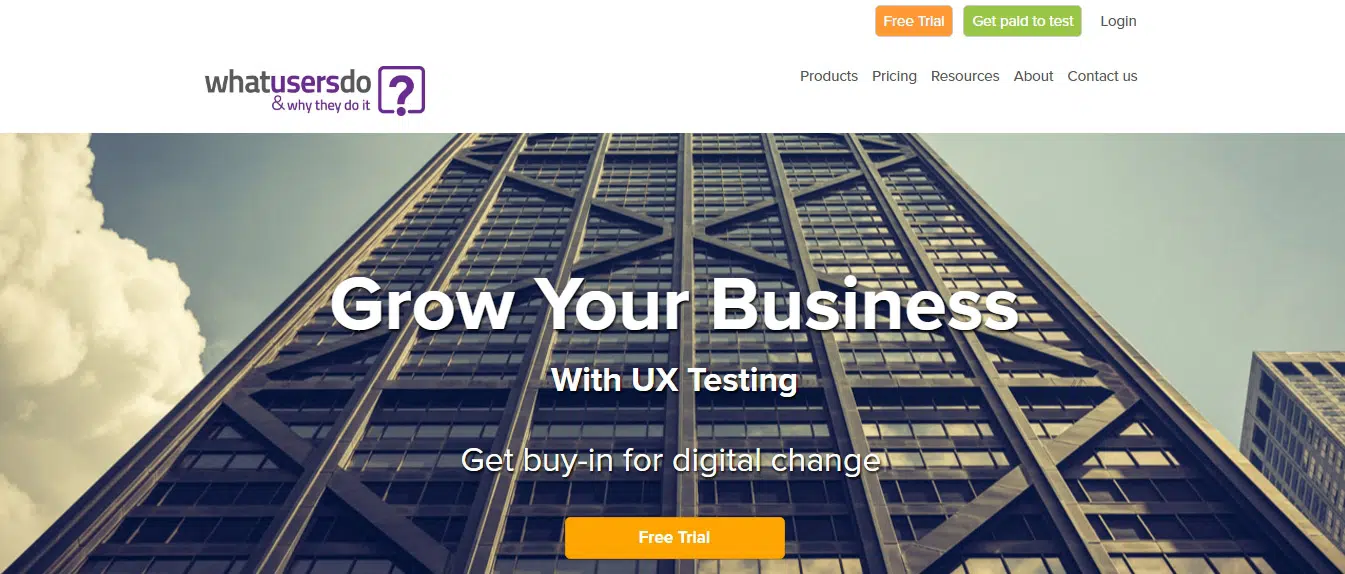 UX Software WhatUsersDo Usability and User Testing