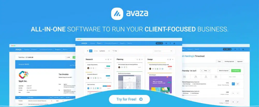 Avaza - time tracking