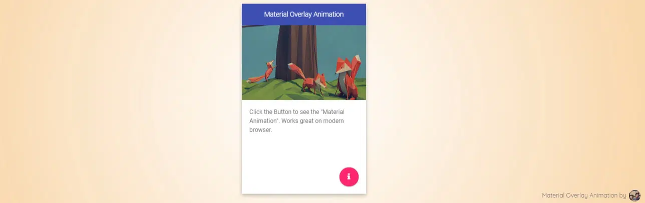 Card With Overlay Animation