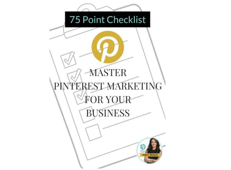 MASTER PINTEREST MARKETING FOR YOUR BUSINESS (75 POINT CHECKLIST)