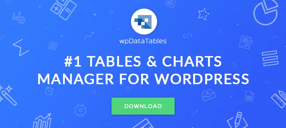 WP Data management tool
