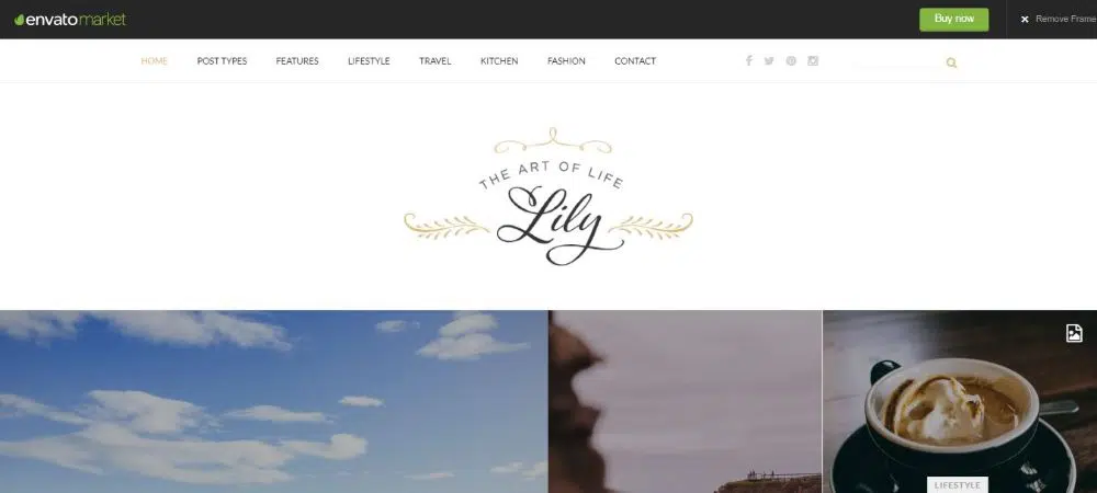 Lily - Blog for Bloggers, Reviewers WordPress Theme