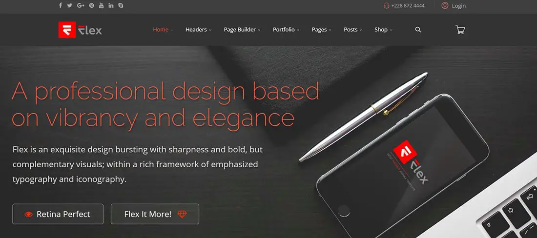FLEX - Multi-Purpose Joomla Website Design Templates
